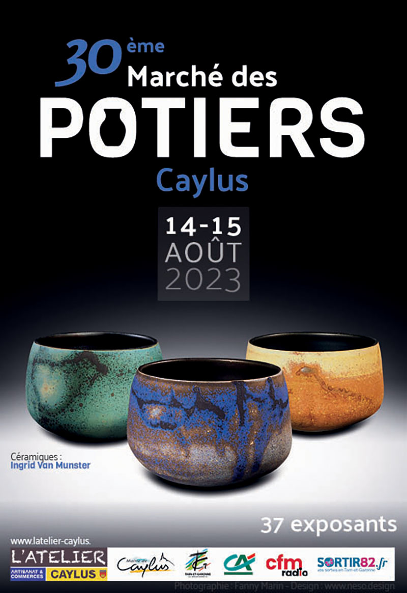 Marché des Potiers Caylus 2023